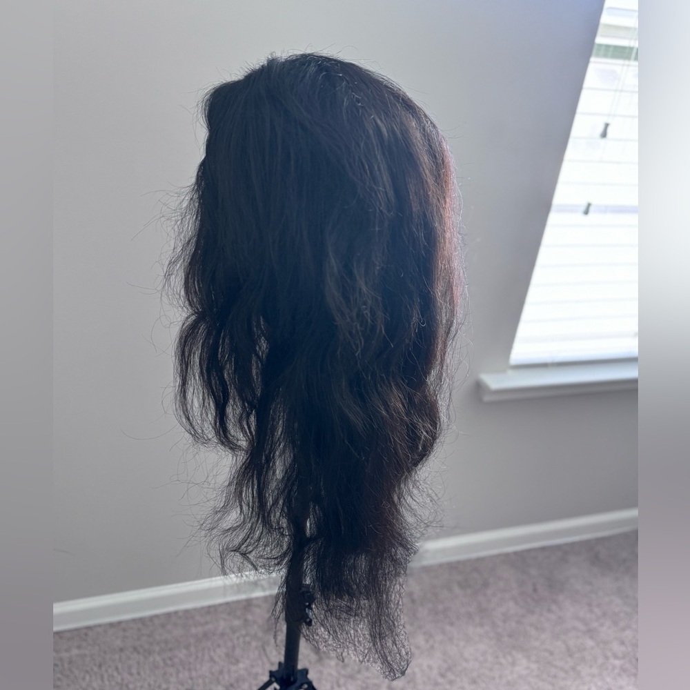 Used Human Hair Body Curl Wig